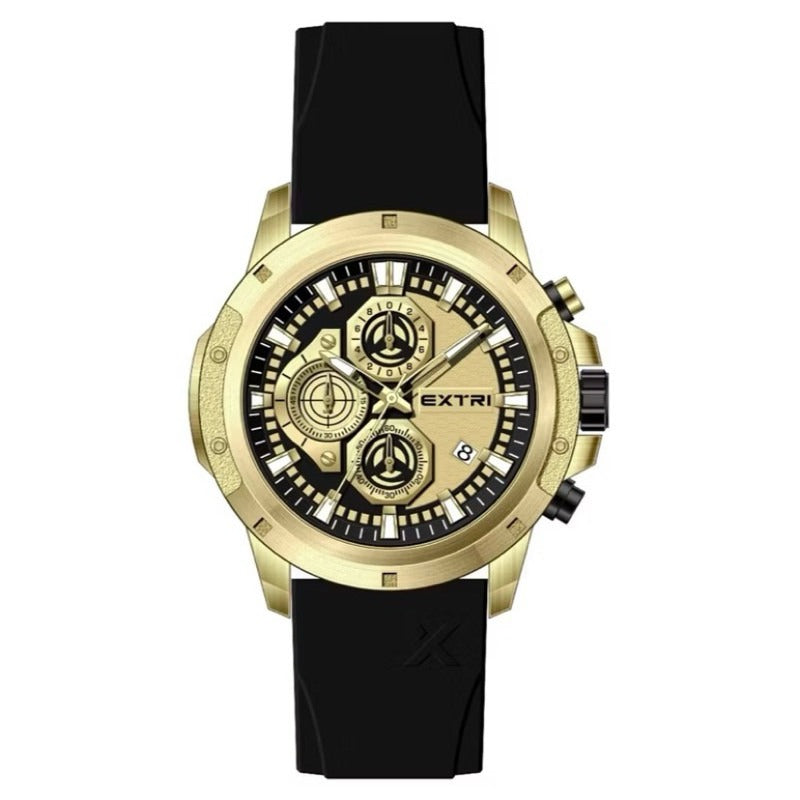Relógio EXTRI Masculino X6122 Esportivo Cronômetro 50mm