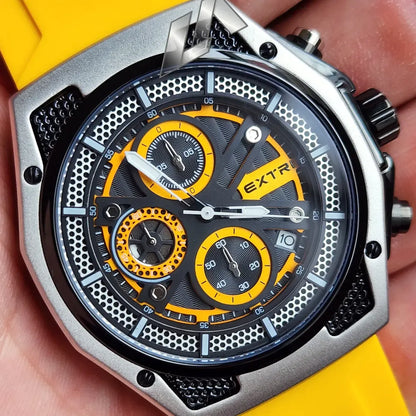 Relógio EXTRI X6135 Original Masculino Esportivo Cronógrafo 47mm