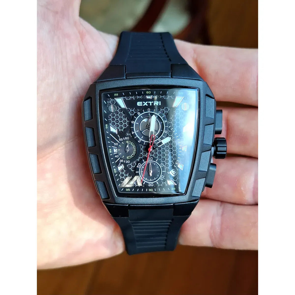 Relógio EXTRI Original X6152 Masculino Esportivo Cronógrafo 52mm