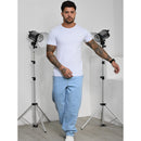 Calça Jeans Balão Boca Larga Estilosa Sk8 Moda Masculina Dazzling 100%  Algodão Estilo Mandrake