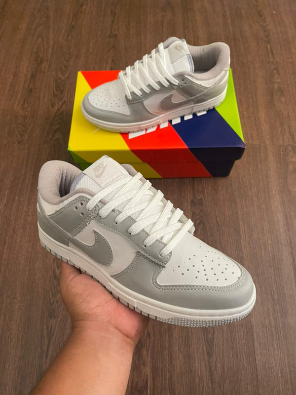 TÊNIS DUNK LOW - BRANCO CINZA